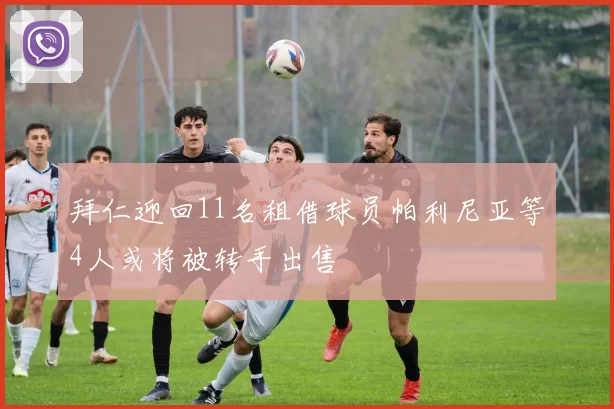 拜仁迎回11名租借球员帕利尼亚等4人或将被转手出售
